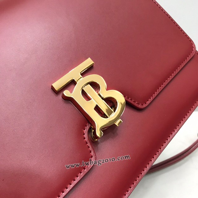 Burberry專門店新款中號TB專屬標識皮革鎖扣包 巴寶莉經典爆款皮革單肩斜背女包 yxb1366